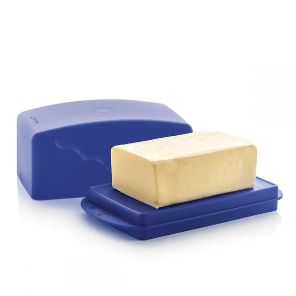 Tupperware impressions butter dish